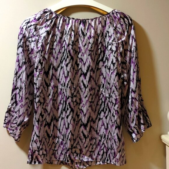 Nine West Women's Silk Blouse - Picture 2 of 5